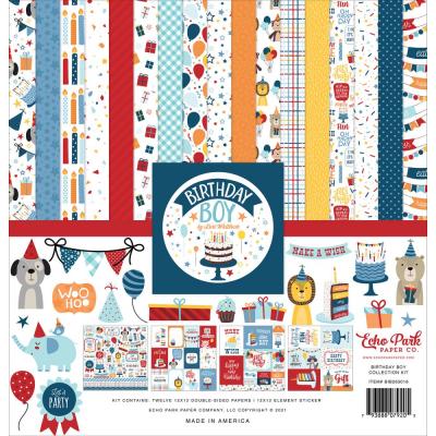 Echo Park Birthday Boy Designpapier - Collection Kit